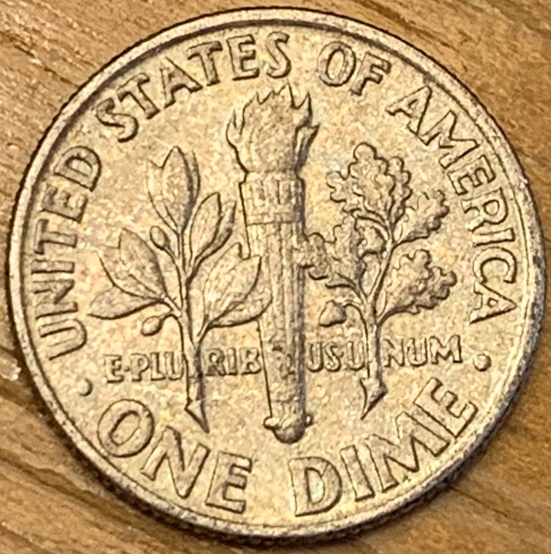 1962-P-90%-Silver-Roosevelt-Dime-Found-From-Coinstar-Reject-Bin!